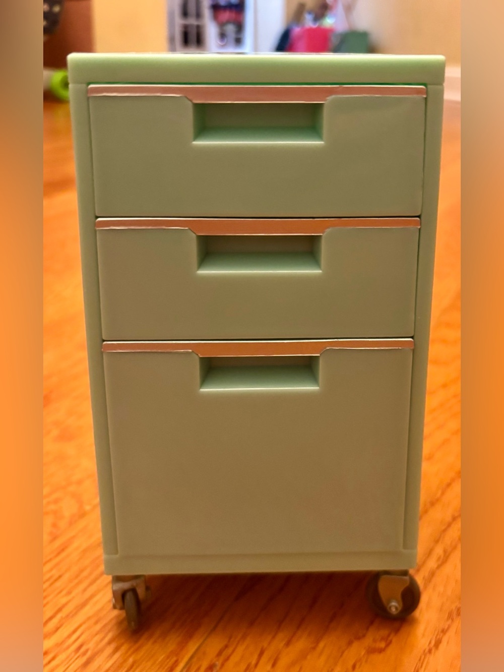 Our Generation 18 inch Doll Furniture Rolling Drawer Cart Storage
